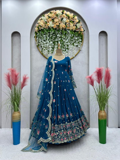 Designer Anarkali with Dupatta