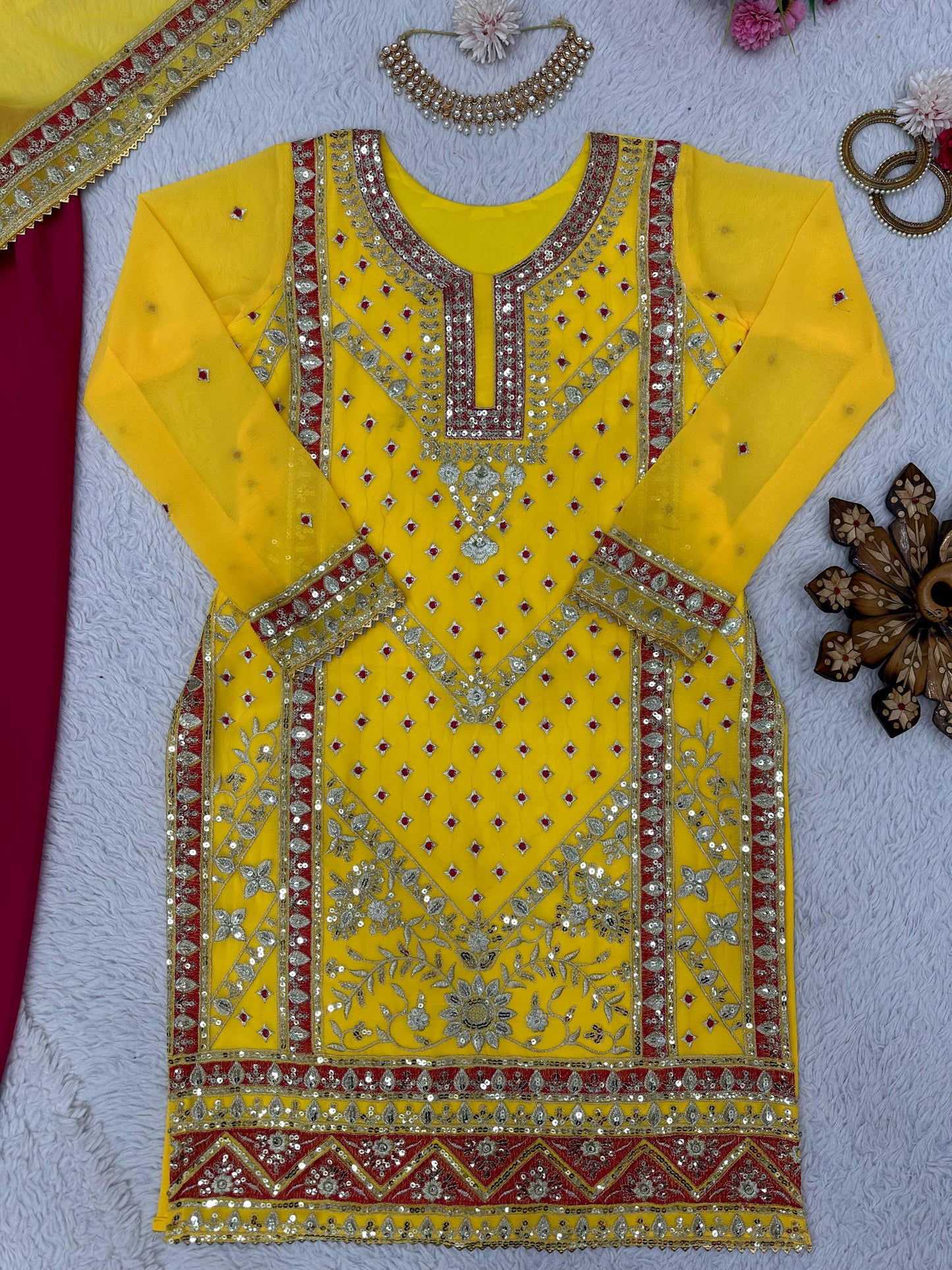 Designer Sharara Set