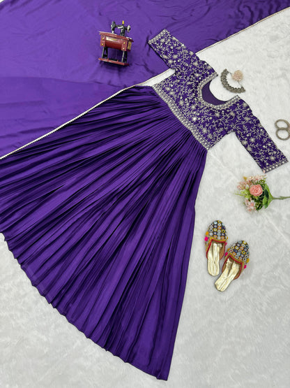 Designer Anarkali with Dupatta