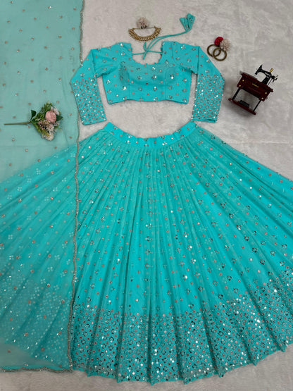 Bridesmaids Lehenga Set