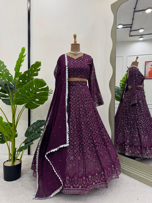 Embroidered Lehenga Set