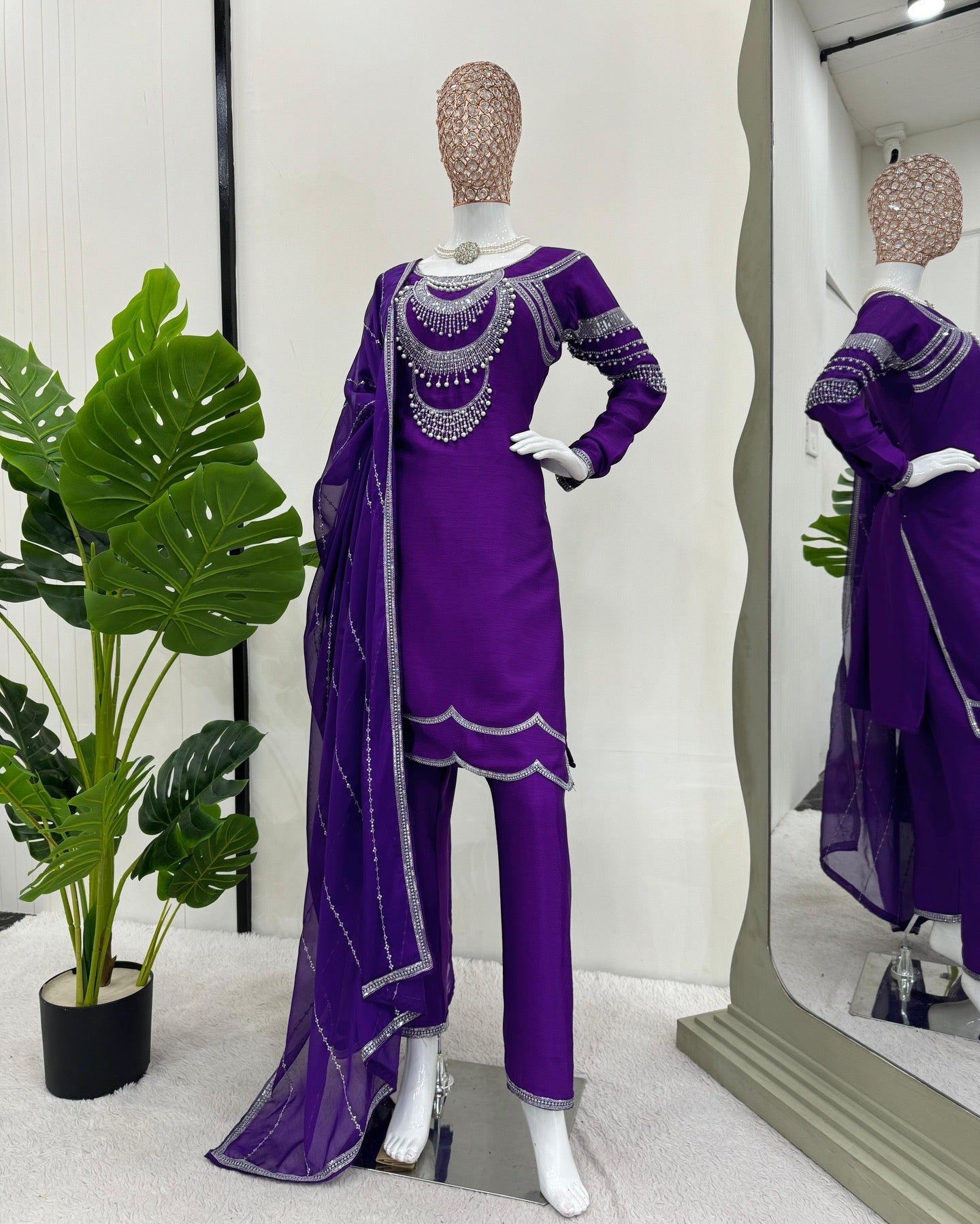 Urvashi Rautela Inspired Kurta Set