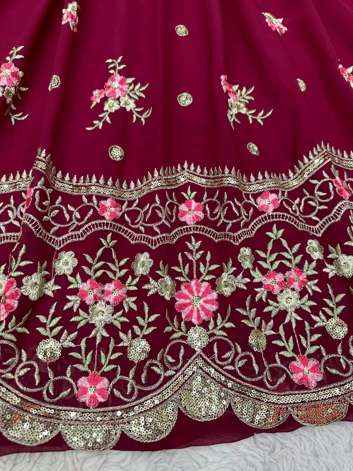 Designer Anarkali with Dupatta