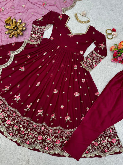 Designer Anarkali with Dupatta