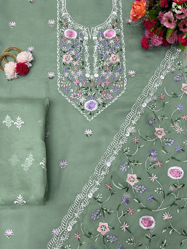 Pretty Embroidered Suit
