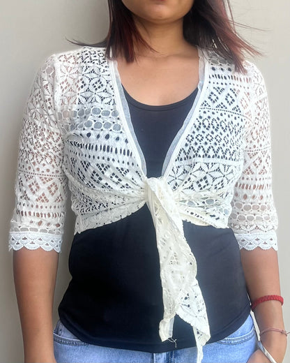 Lace Work Shrug