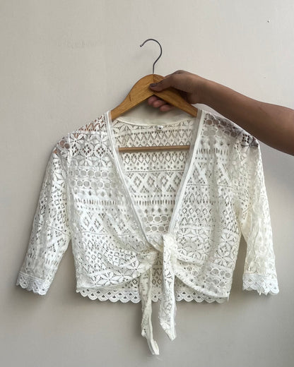 Lace Work Shrug