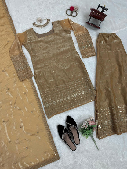 Gold Palazzo Set