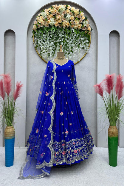 Designer Anarkali with Dupatta