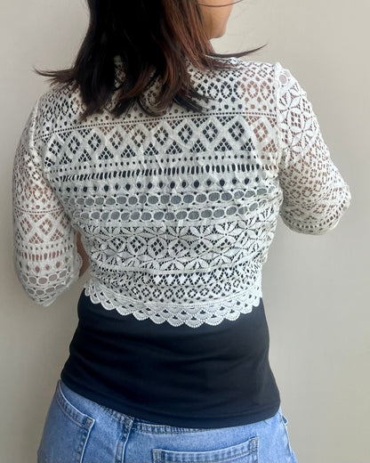 Lace Work Shrug