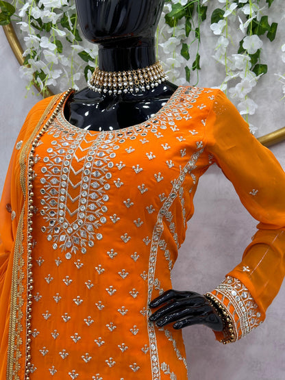 Festive Sharara Set