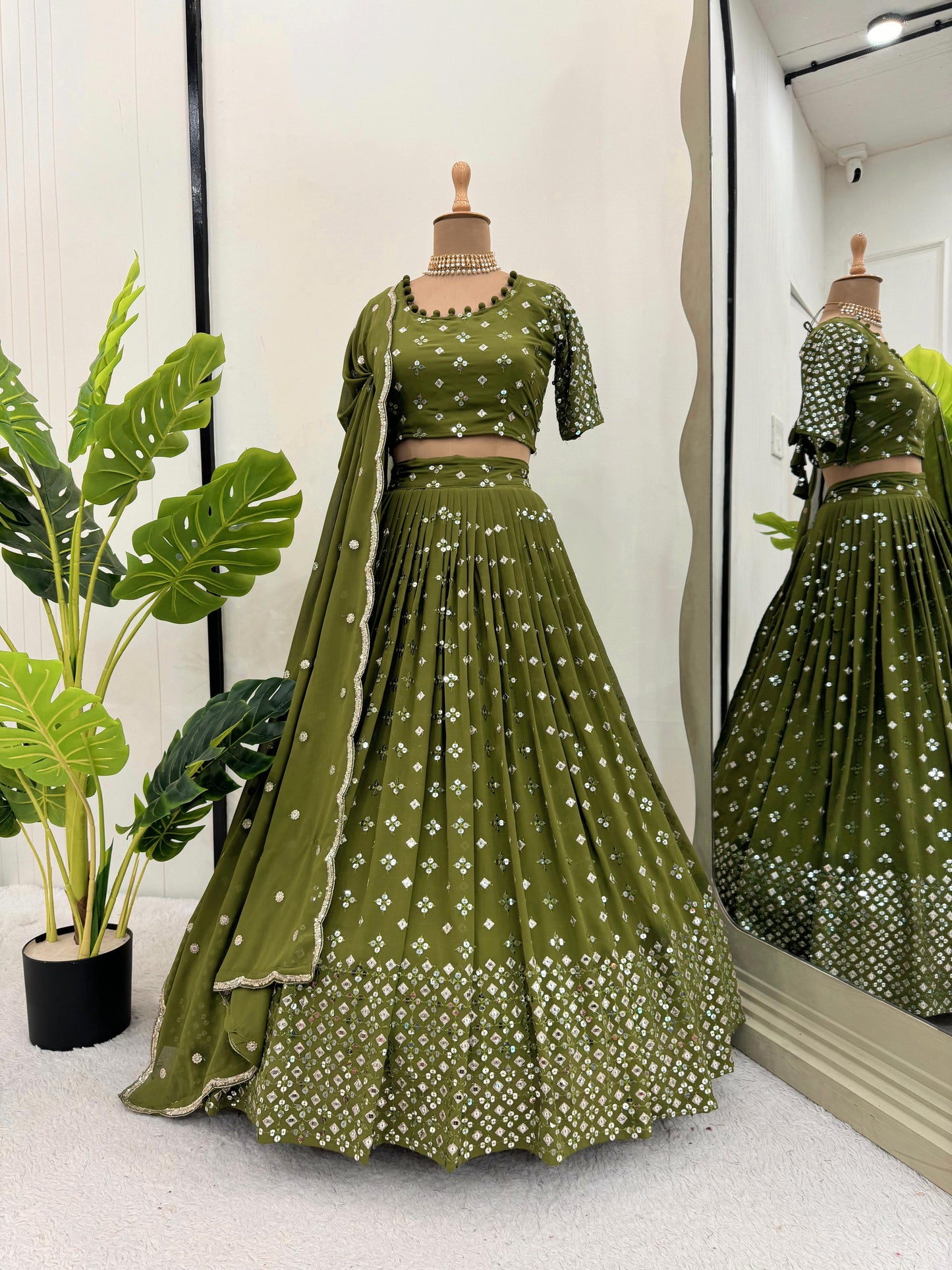 Bridesmaids Lehenga Set