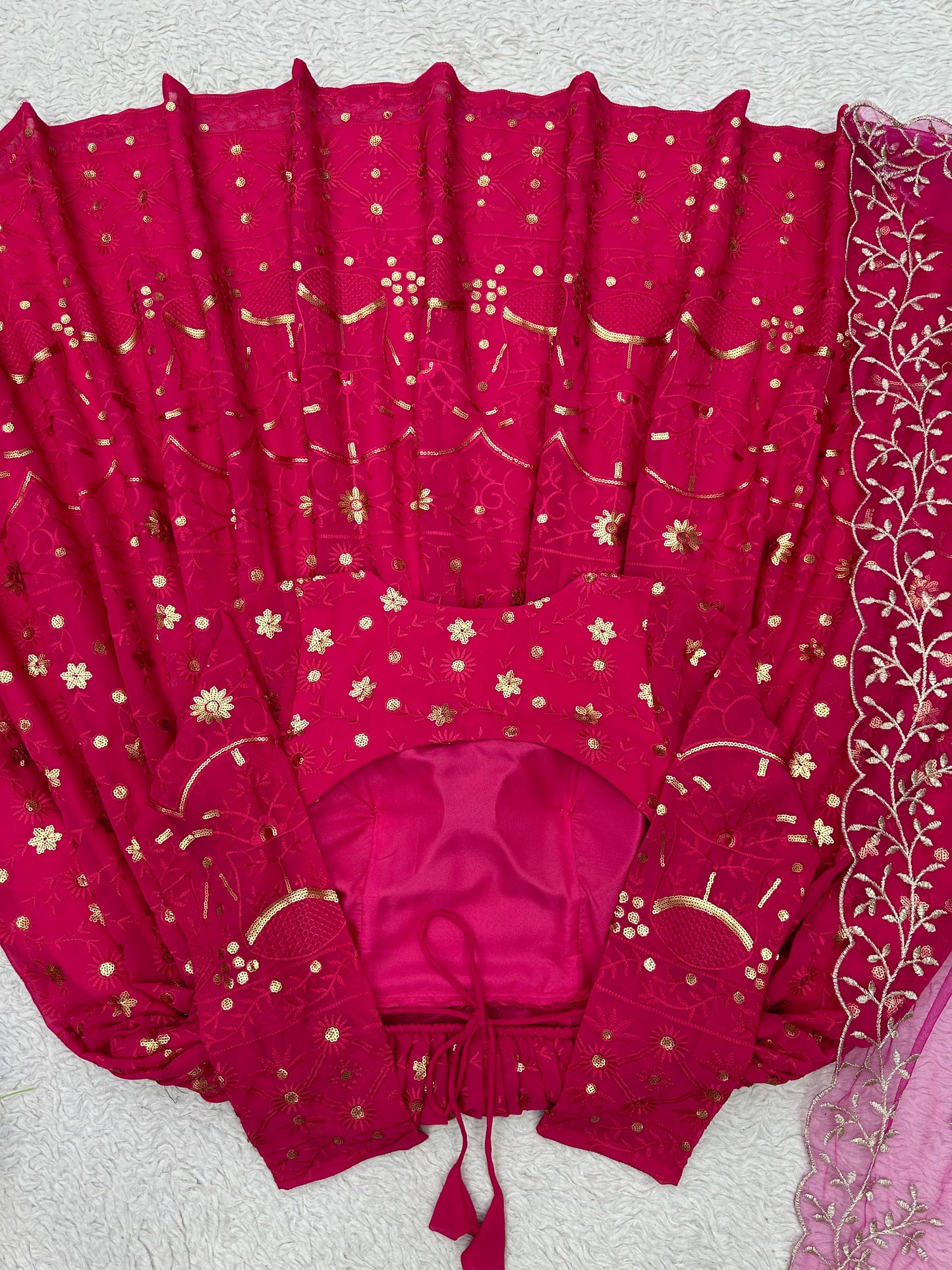 Lucknowi Anarkali with Dupatta