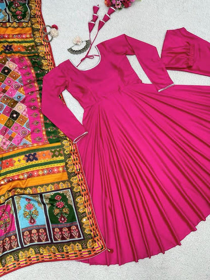 Anarkali Set with Pakistani Dupatta