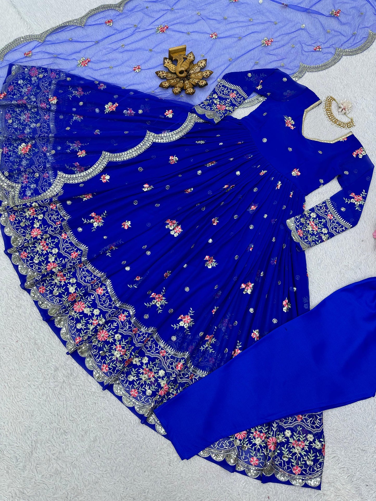 Designer Anarkali with Dupatta