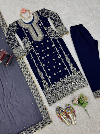 Embroidered Kurta Set