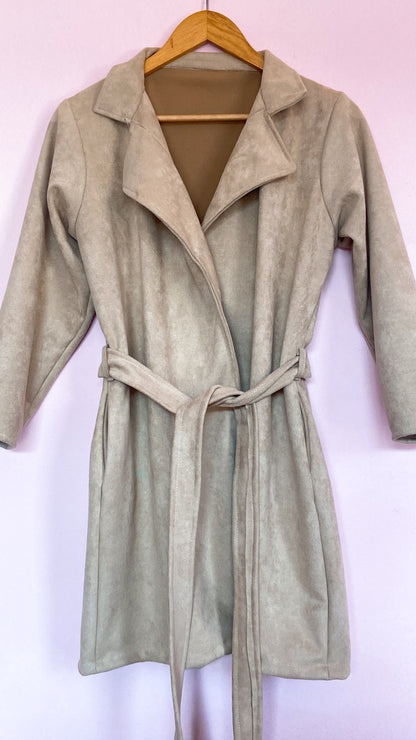 Suede Overcoat