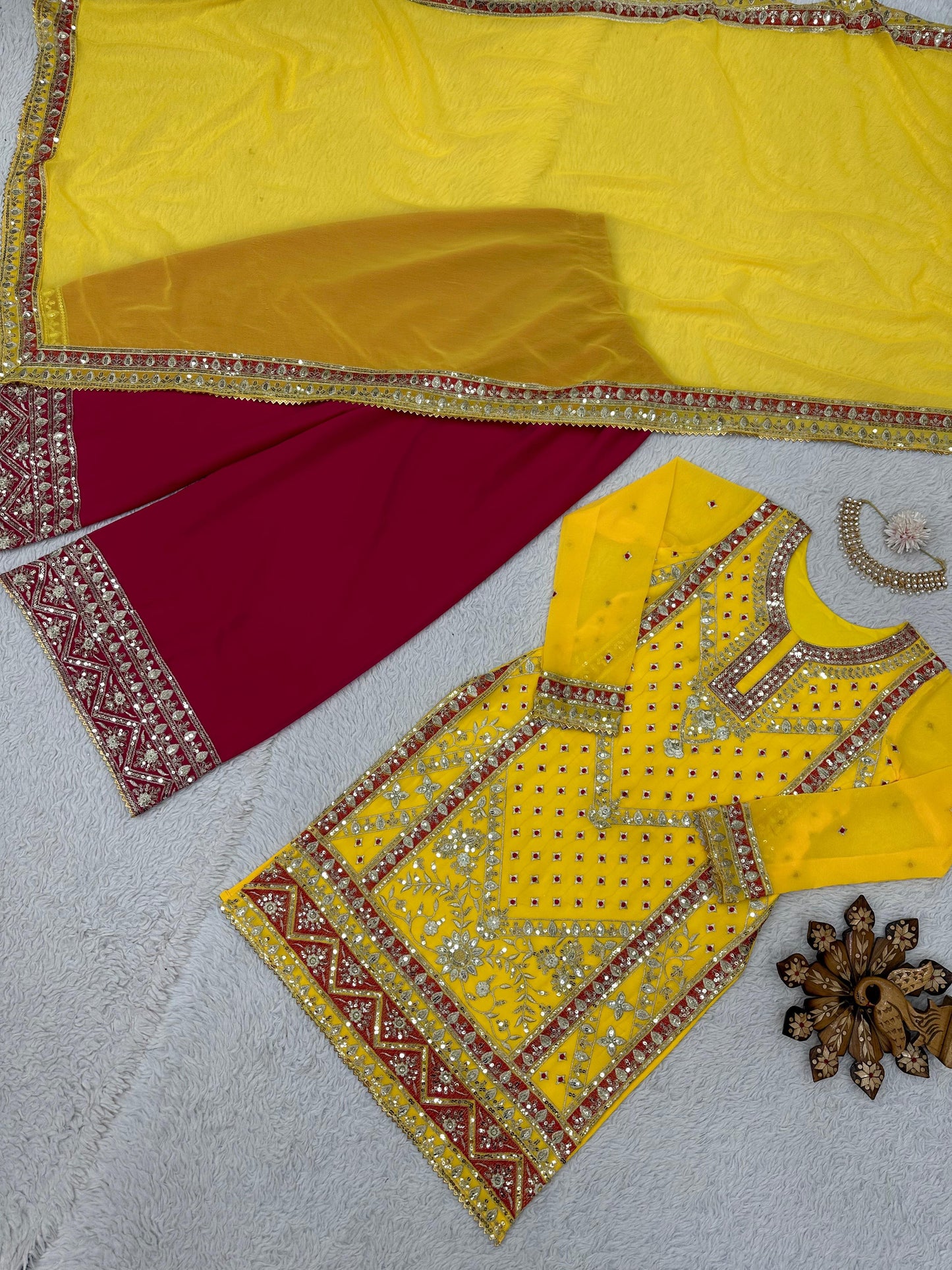 Designer Sharara Set