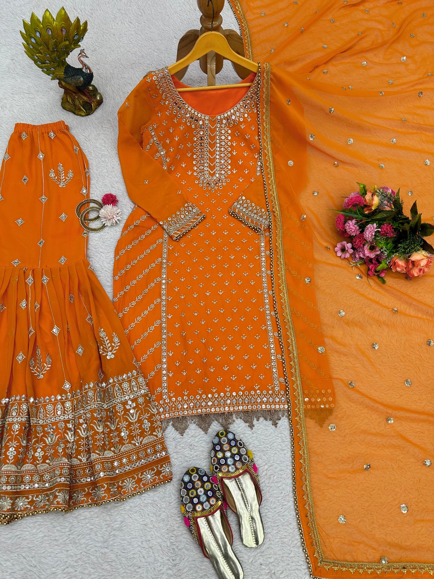 Festive Sharara Set