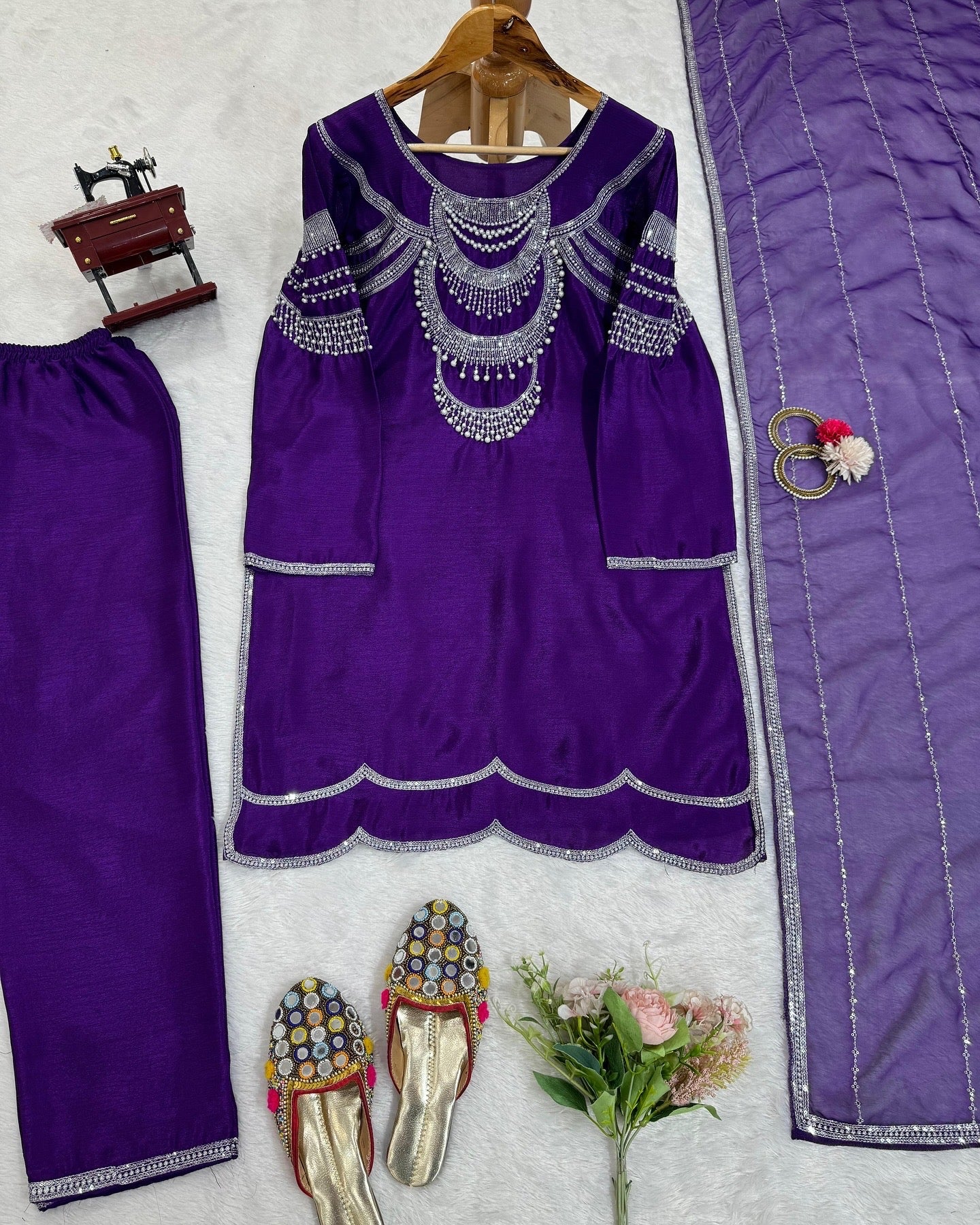 Urvashi Rautela Inspired Kurta Set