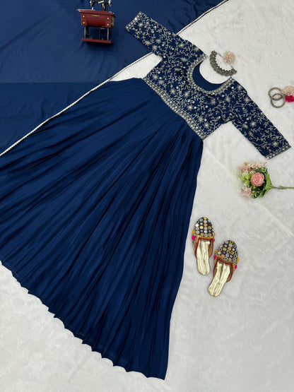 Designer Anarkali with Dupatta