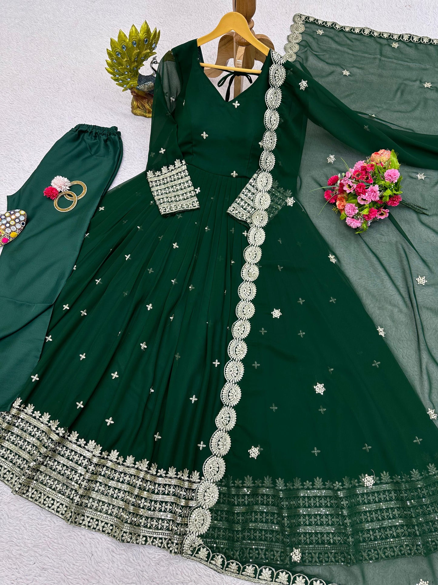 Anarkali Set with Dupatta