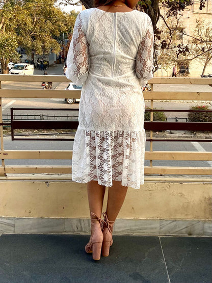 The Lacy Maze Dress