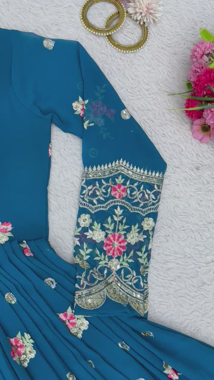 Designer Anarkali with Dupatta