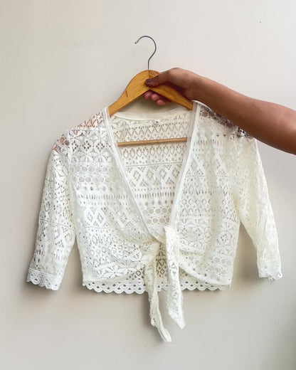 Lace Work Shrug