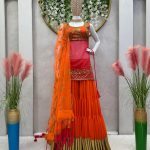 Thread and Sequins Work Sharara Set