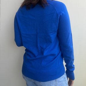 Blue Fall Season Outwear - Image 2
