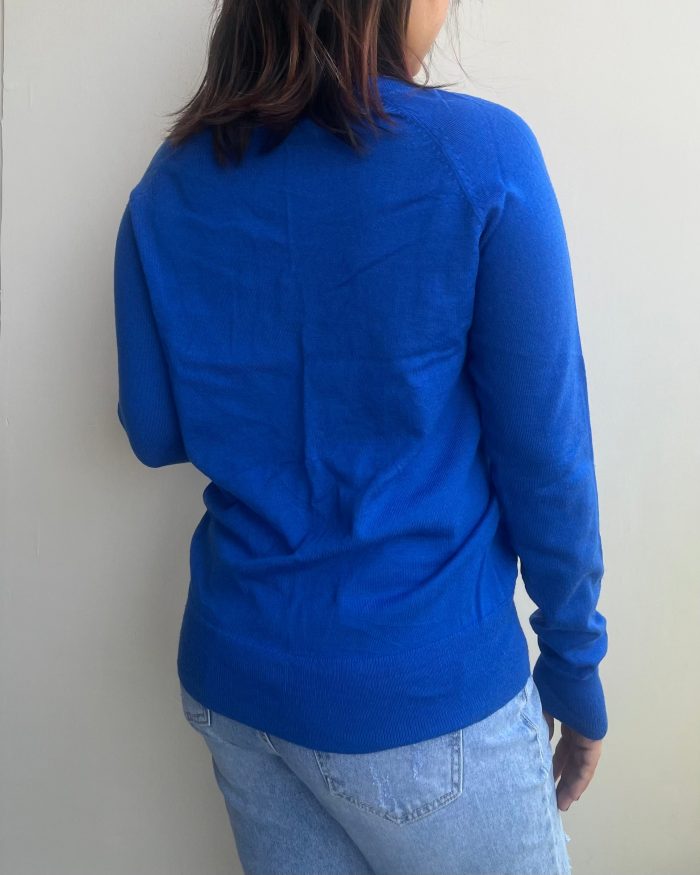 Blue Fall Season Outwear - Image 2