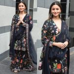 Alia Bhatt Inspired Kurta Sharara Set