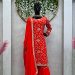 Embroidered Sharara Set