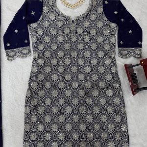 Sequins Work Sharara Set - Image 4