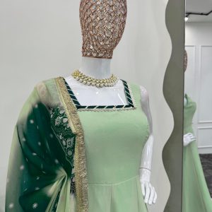 Mehendi Special Anarkali Suit - Image 4