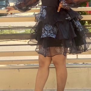 Black Ruffle Chic - Image 3