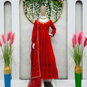 Anarkali with 13m flair - Image 7