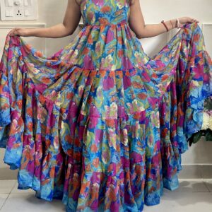 Floral Dress with 15M Flair - Image 13