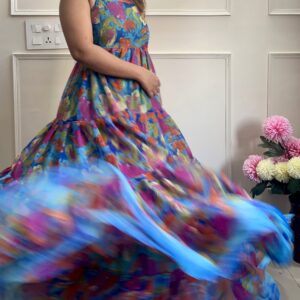 Floral Dress with 15M Flair - Image 9