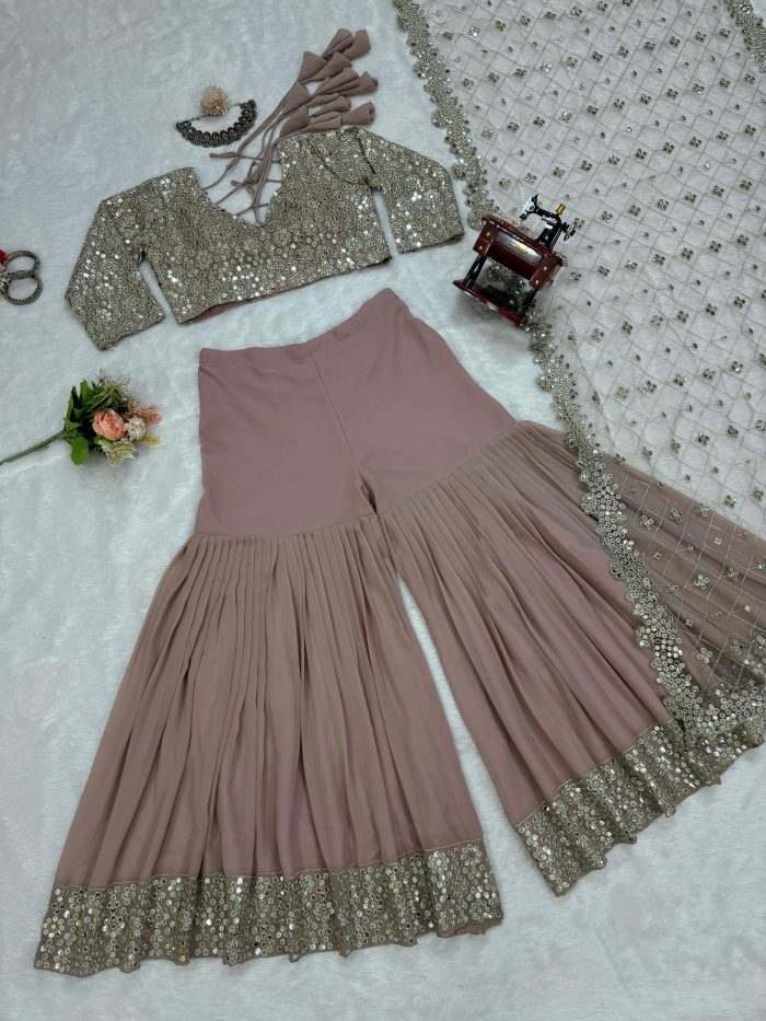 Crop Top with Sharara - Image 9