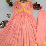 Embroidered Kurta Pant Set