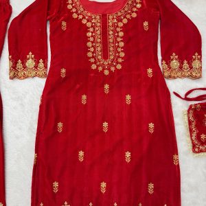 Velvet Sharara Set - Image 22