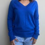 Blue Fall Season Outwear