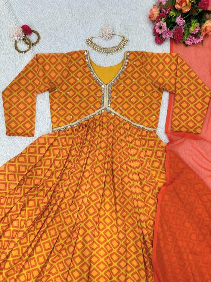 Alia Cut Anarkali Set - Image 3