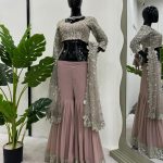 Crop Top with Sharara