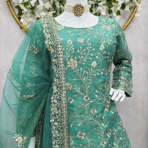 Mehendi Special Sharara Set