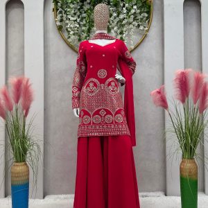 Hot Pink Gharara Set - Image 8