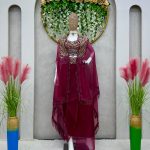 Dhoti Shrug Set