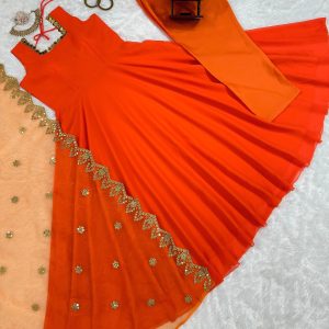 Anarkali with Designer Dupatta - Image 7